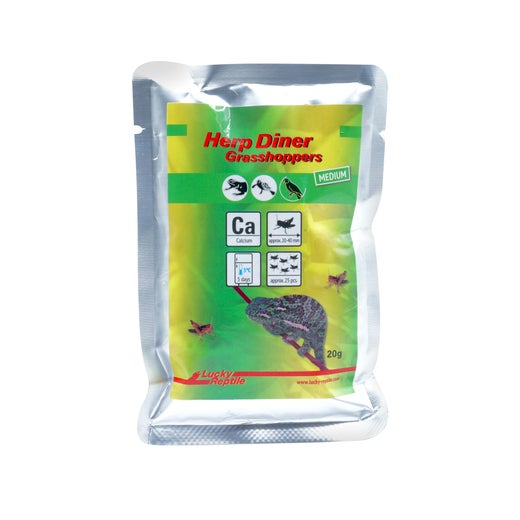 Lucky Reptile - Herp Diner Grasshoppers medium 20g
